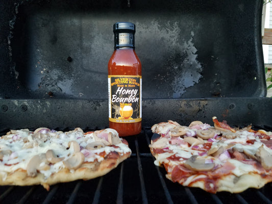 Pizza With Honey Bourbon Sauce