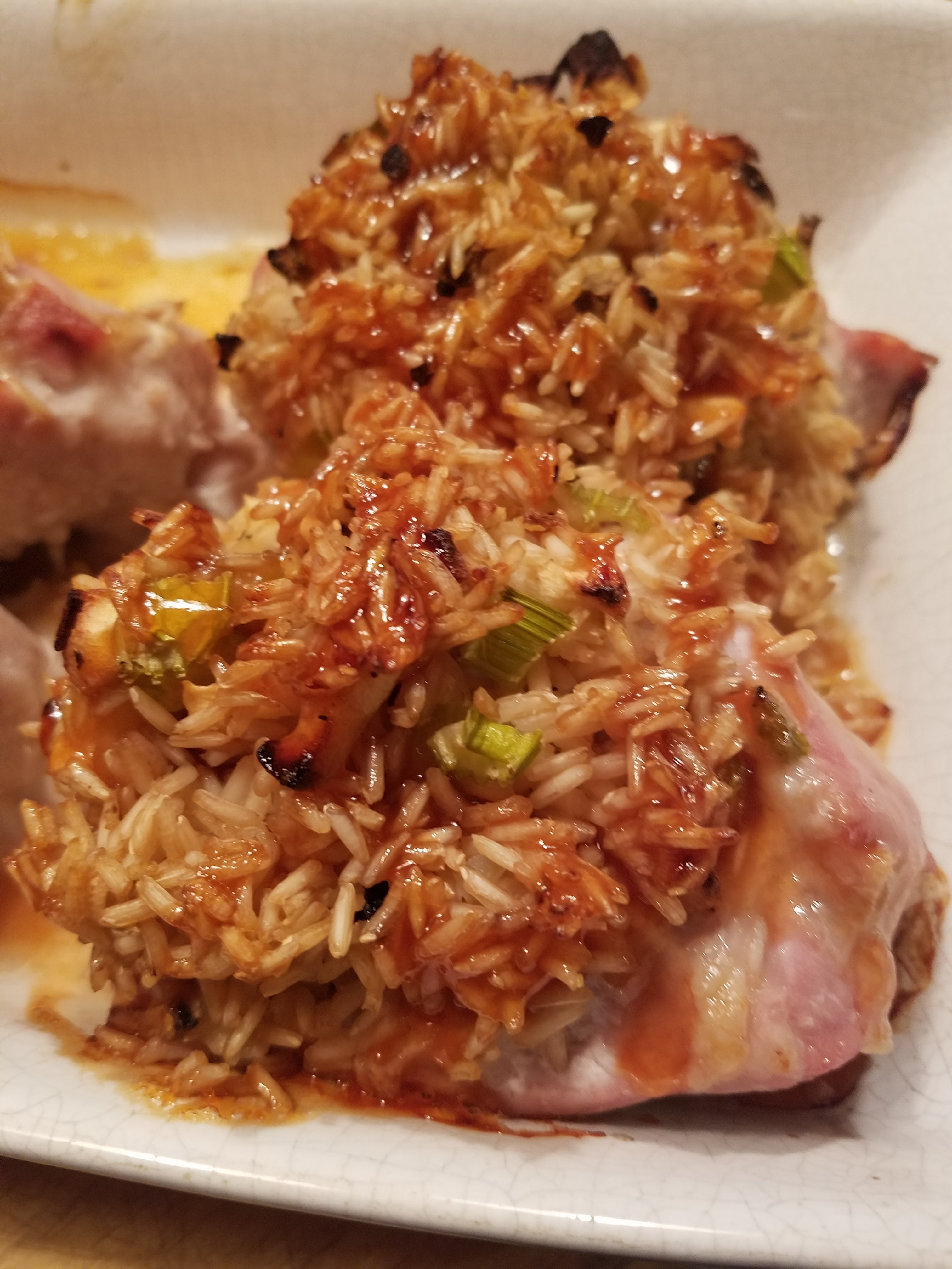 Apple Stuffed Pork Chops