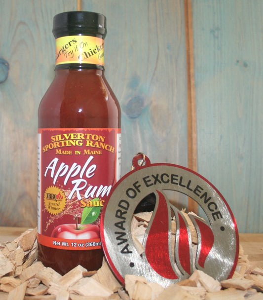 Apple Rum BBQ Sauce Award Winning Gluten Free Sauce