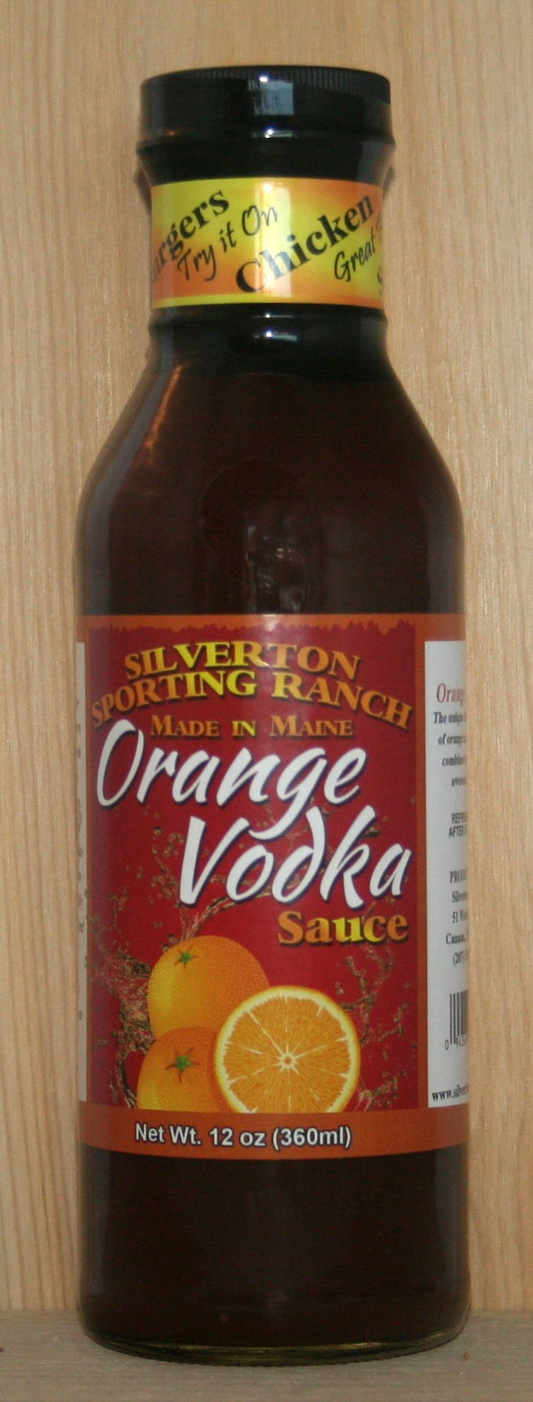 Orange Vodka Sauce - Silverton Foods Best BBQ Sauces